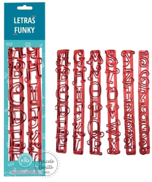 Funky Letters - La Botica Makers