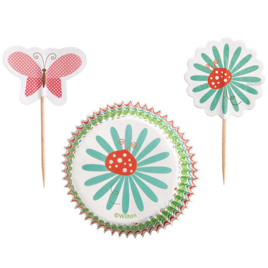 Modern Garden Party Cupcake Combo