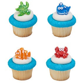 Beach Cuties Cupcake Rings