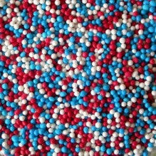 Nonpareils Red White and Blue