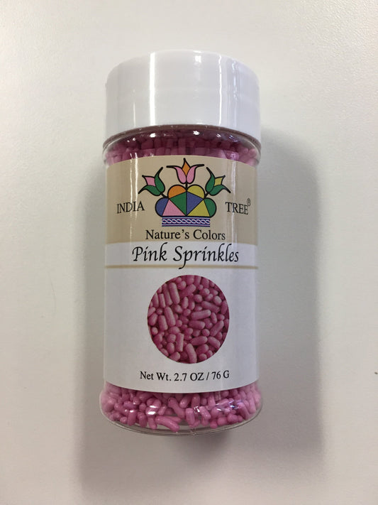 Pink Sprinkles Nature's Colors