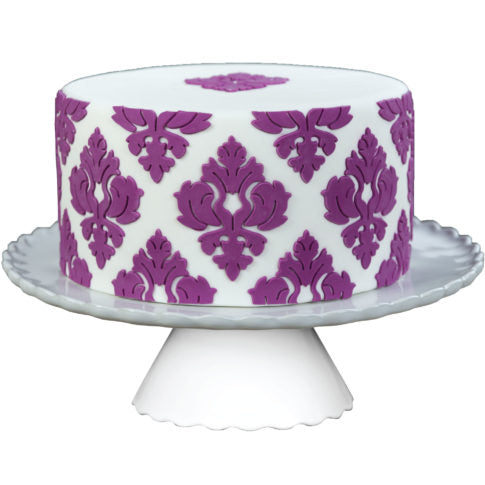 Damask Pattern Silicone Onlay