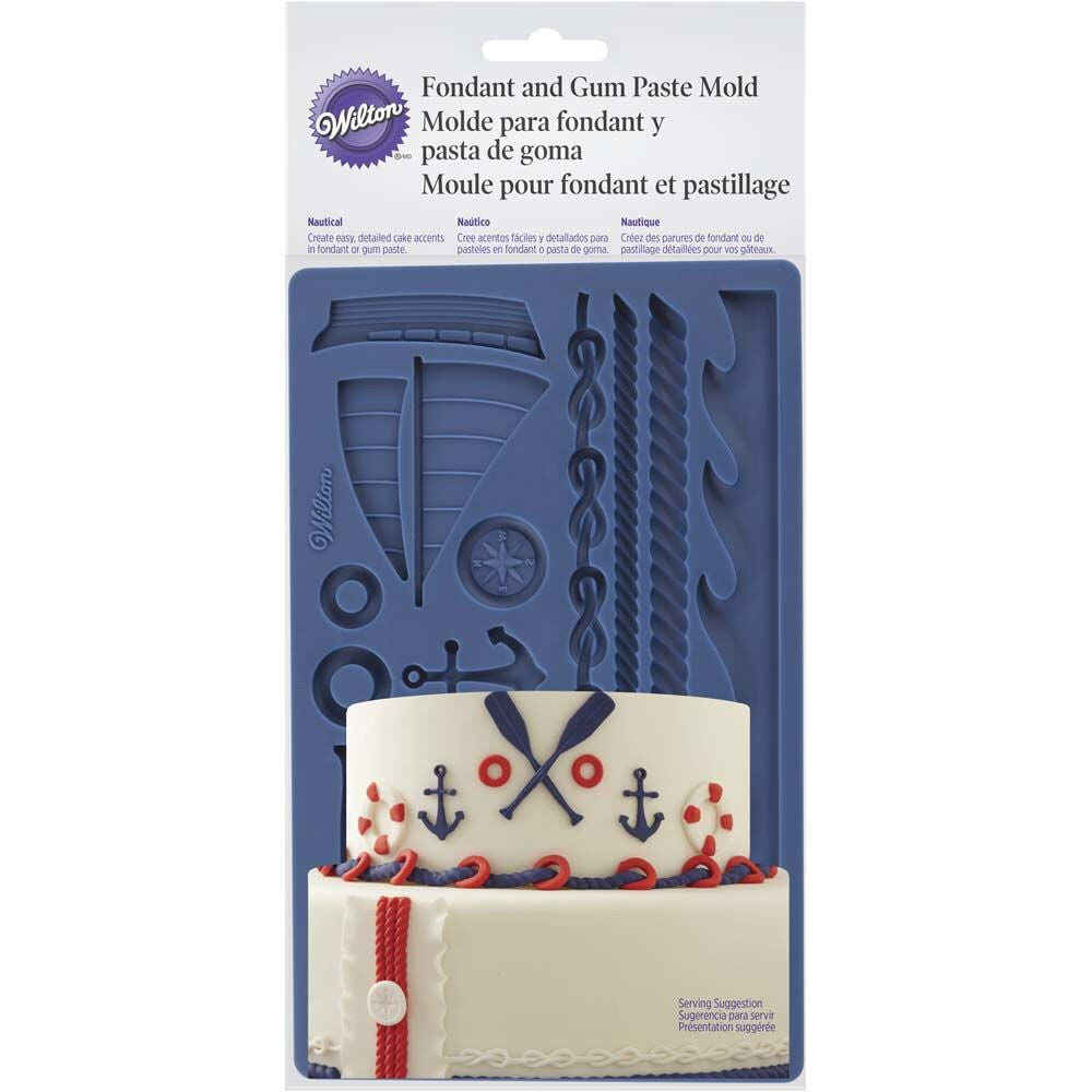 Nautical Fondant and Gum Paste Mold