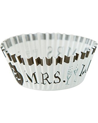 Mr & Mrs. Baking Cups