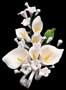 Calla Lily Floral Spray - Medium