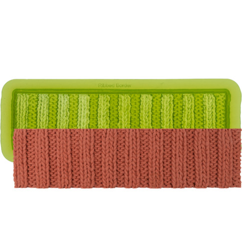 Ribbed Knit Border Mold
