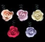 Tea Rose with Wire Mix Small