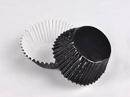 Black Foil Baking Cups