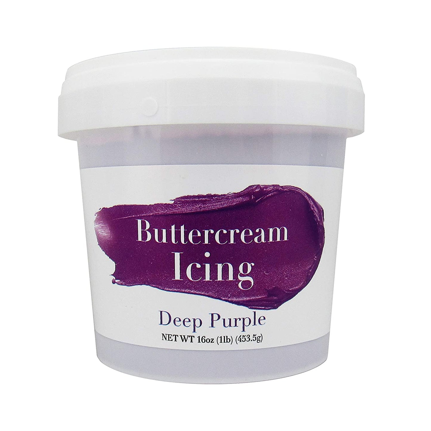Cake Craft Whipped Buttercream Icing Deep Purple 16 Ounces