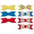 Gum Paste Bow - Mini Printed Primary Color