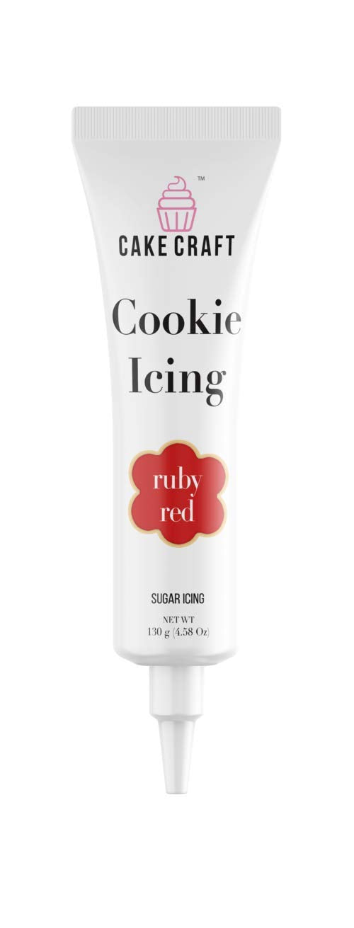 Cake Craft Cookie Icing Ruby Red 4.58 Ounces