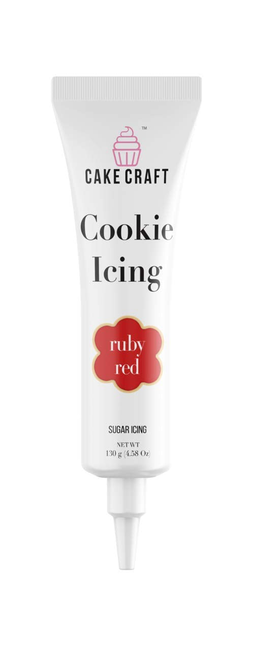 Cake Craft Cookie Icing Ruby Red 4.58 Ounces