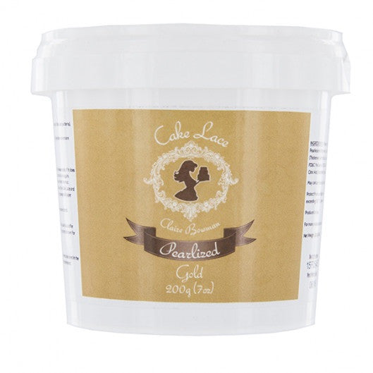 Cake Lace Pearlized Gold