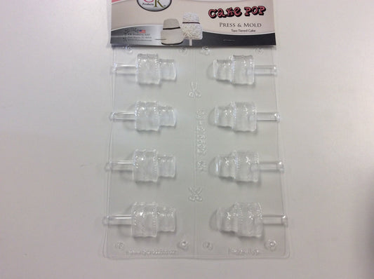 Cake Pop Press & Mold- Two Tiered Cake