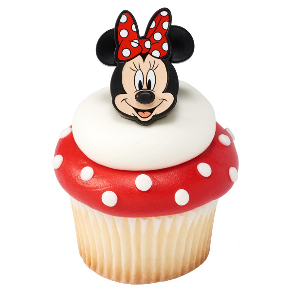 Minnie Mouse Cupcake Rings