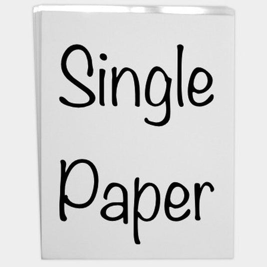Edible Image Single Frosting Sheet