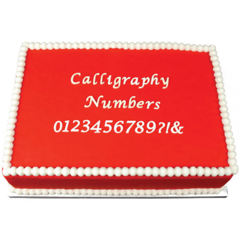Calligraphy Numbers