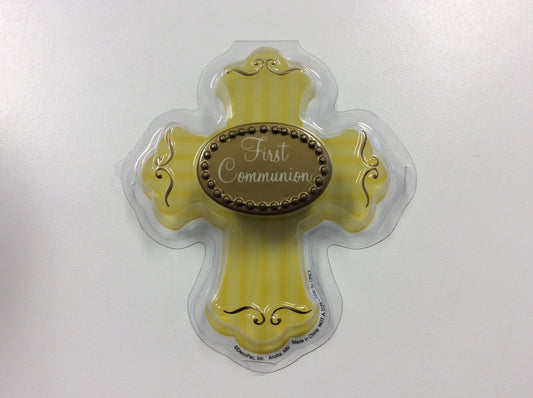 First Communion Cross- Plastic
