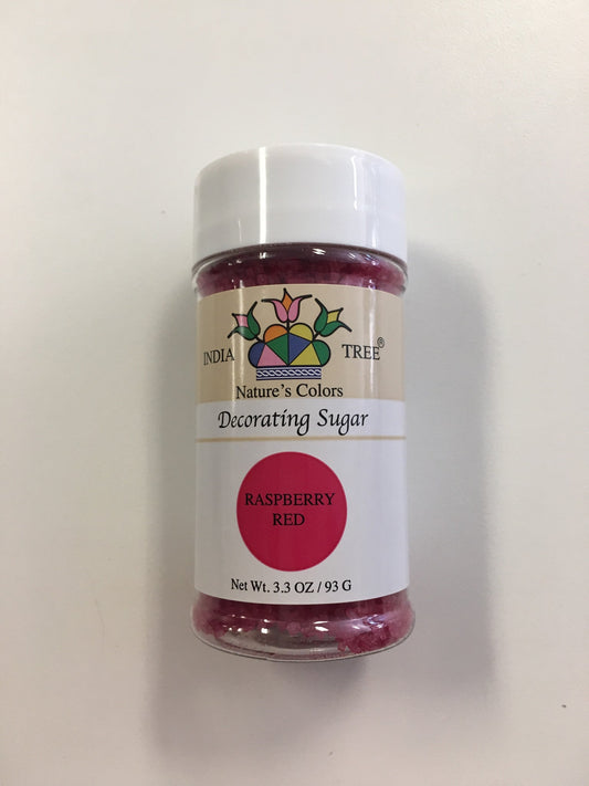 Raspberry Red Decorating Sugar