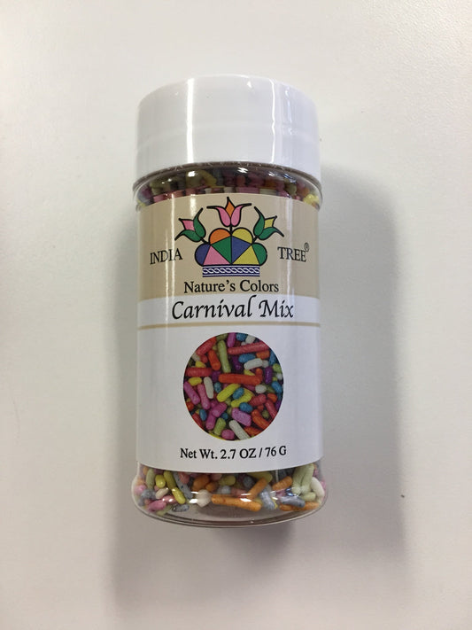 Carnival Mix Sprinkles Nature's Colors