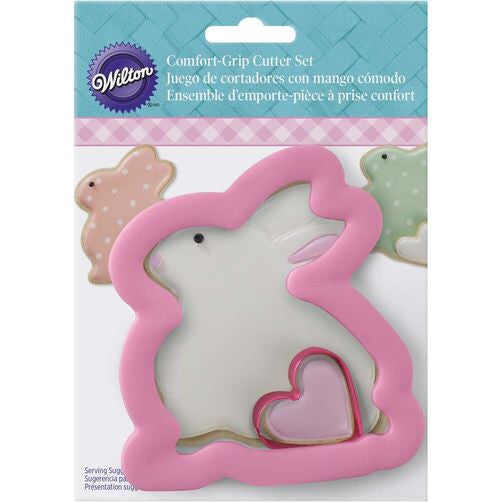 Bunny and Heart Comfort Grip Cutter Set