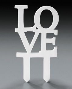 Gum Paste Love Cake Topper
