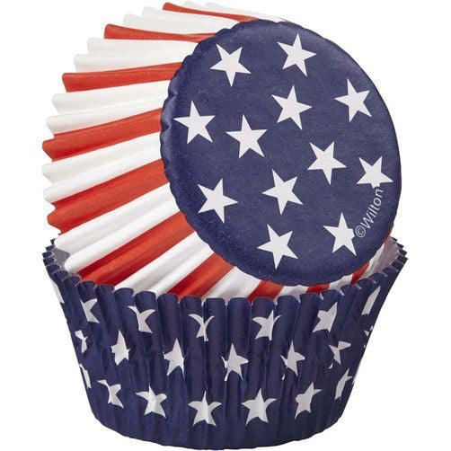 4th of July Baking Cups