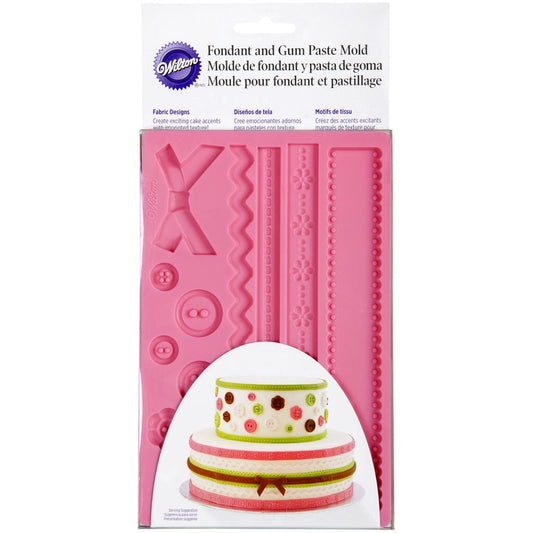 Fabric Designs Fondant and Gum Paste Mold