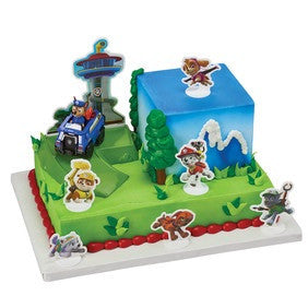 Paw Patrol Chase to the Rescue Deco Set