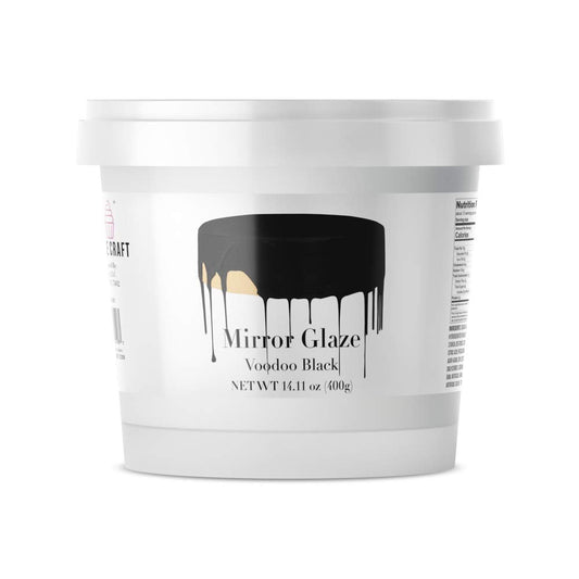 Cake Craft Voodoo black Mirror Glaze 14.10 Ounces