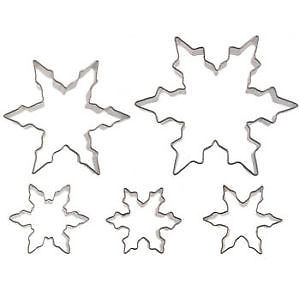 Snowflake Cookie Cutter Set
