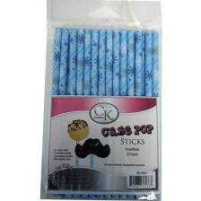 Cake Pop Sticks - Snowflakes