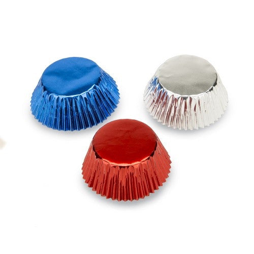 Patriotic Foil Bake Cups