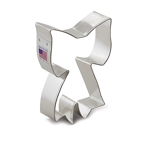 Bow with ribbon cutter