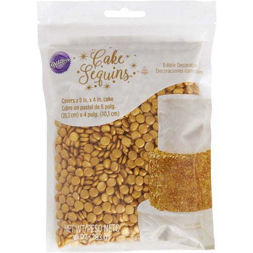 Gold Cake Sequins