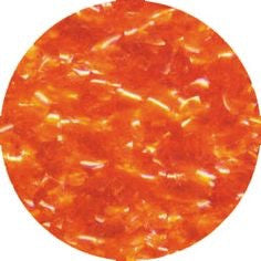 Orange Edible Glitter Flakes