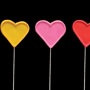Colorful Hearts on Wire