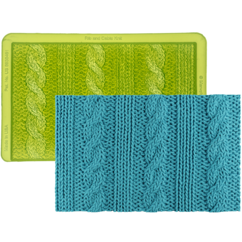 Rib & Cable Knit Simpress