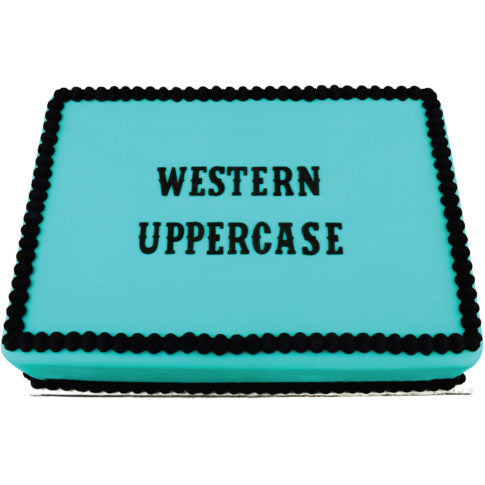 Western Uppercase