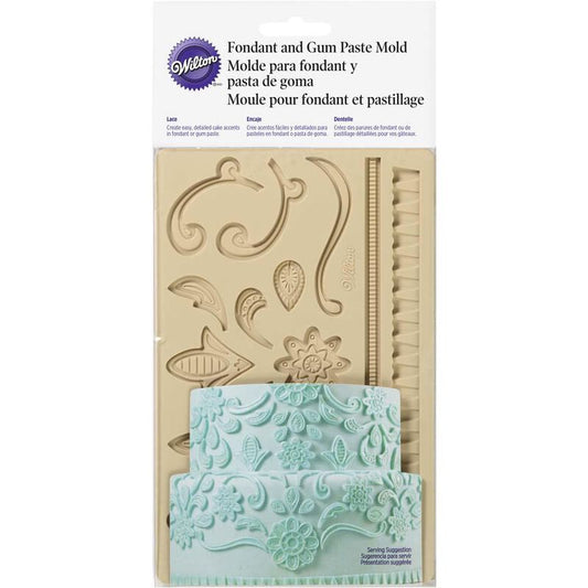 Lace Fondant and Gum Paste Mold