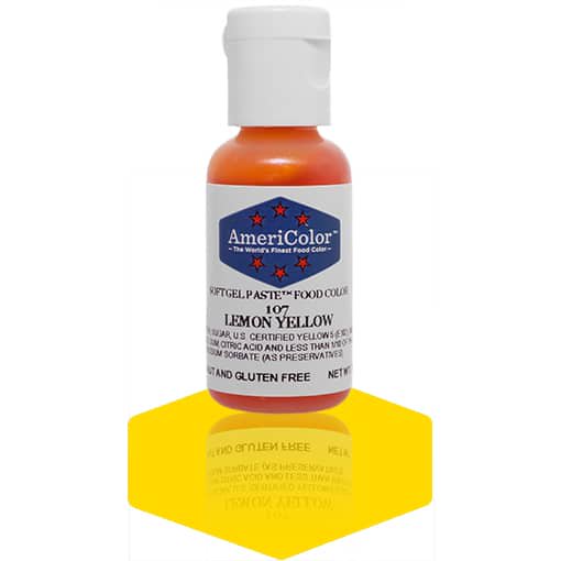 Lemon Yellow Soft Gel Paste