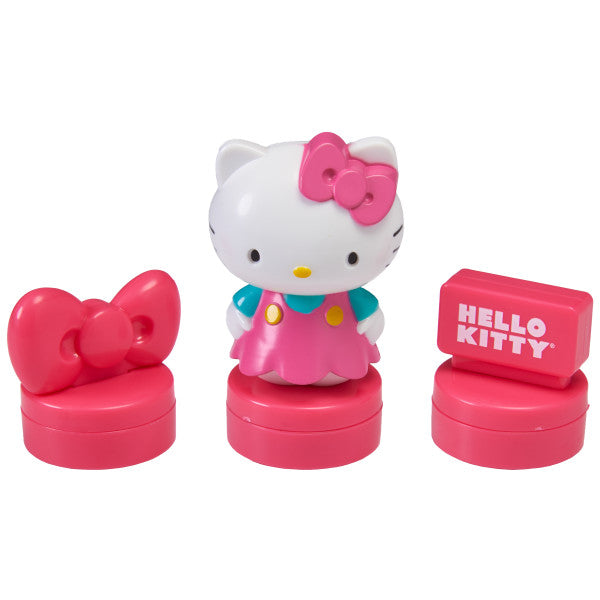 Hello Kitty Stamper Cake Topper Set