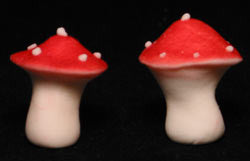 Gumpaste Mushrooms
