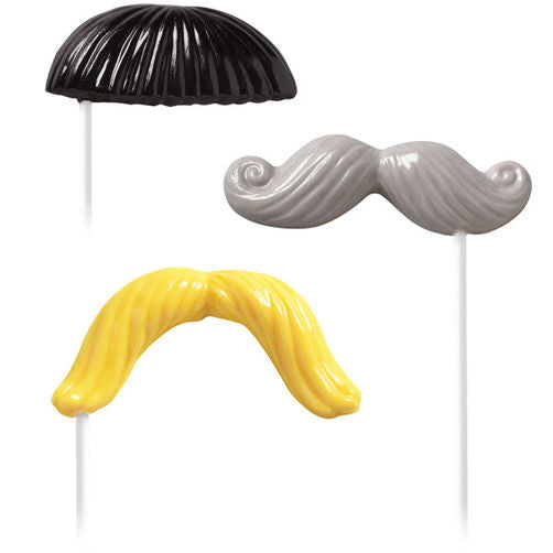 Mustache Lollipop Mold.