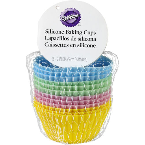 Pastel Silicone Baking Cups