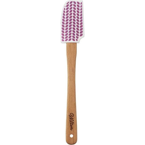Pink Leaves Silicone Spatuala