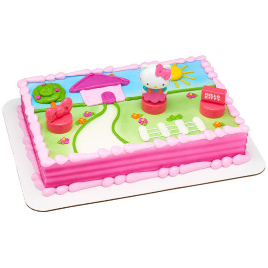 Hello Kitty Stamper Cake Topper Set