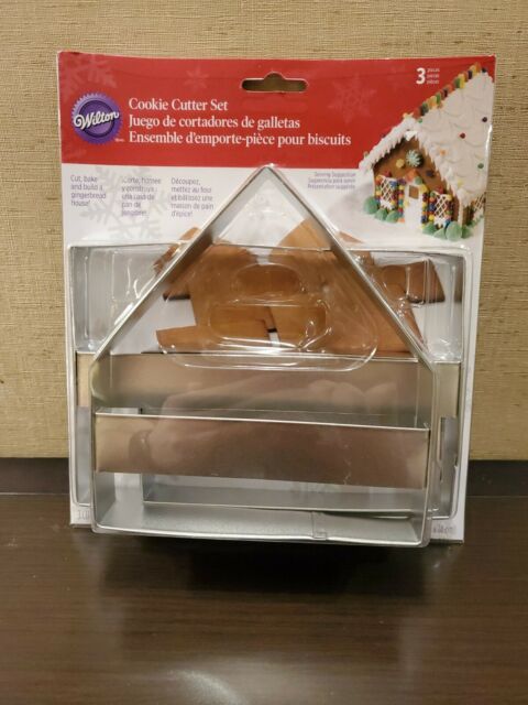 Ginger Bread House Cookie Cutter Set