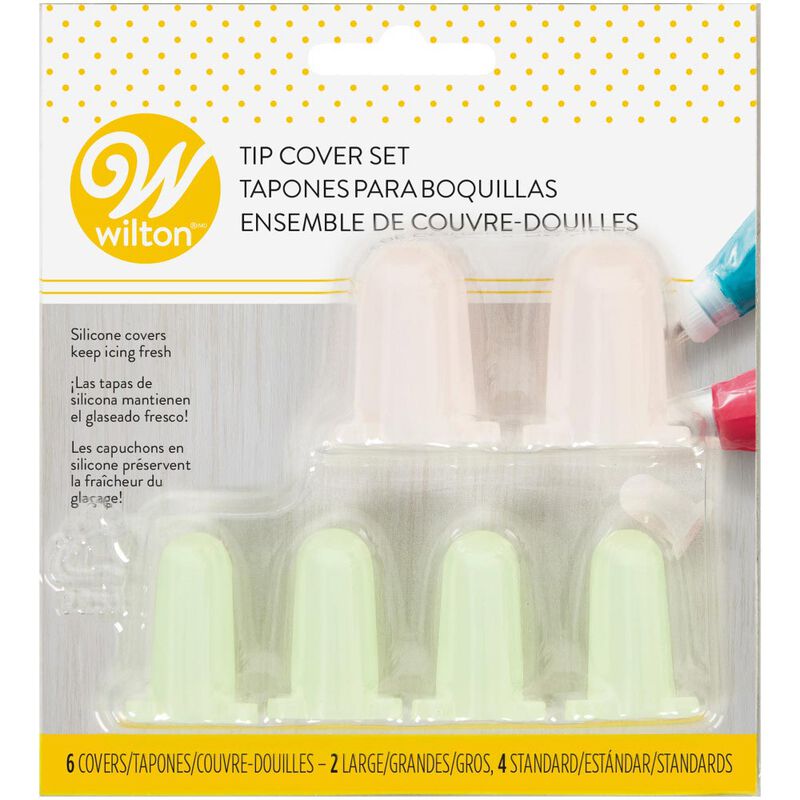 Silicone Cake Decorating Frosting Tip Cover Set