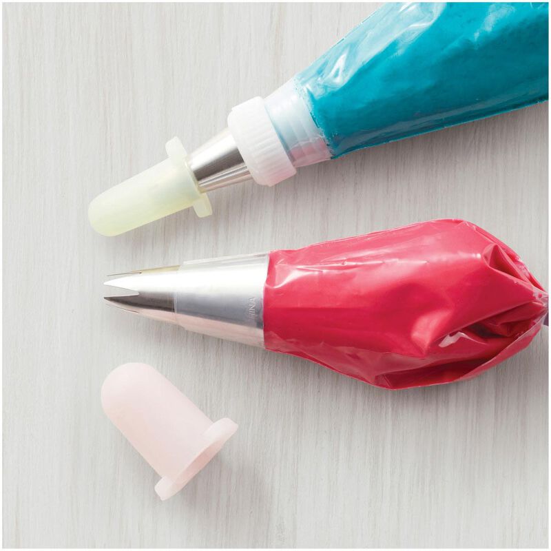 Silicone Cake Decorating Frosting Tip Cover Set